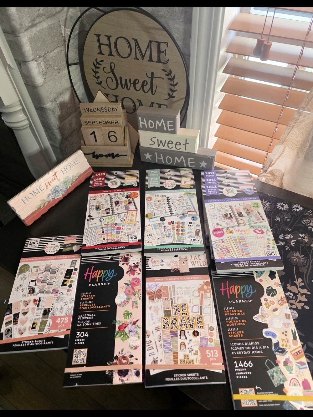 Various Happy Planner Sticker Books - $12 each OR 2/$20